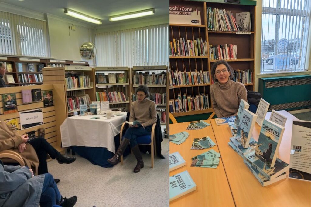Jackie Watson at County Durham Festival of Local Authors
