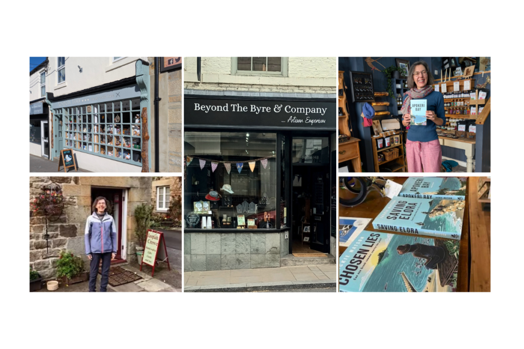 Giftshops stocking The Apokeri Bay Series